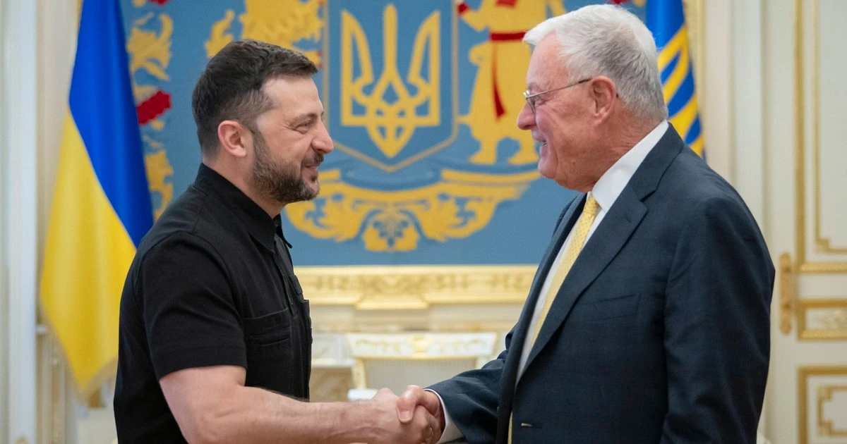 Wołodymyr Zełenski rozmawiał z wysłannikiem Donalda Trumpa. 