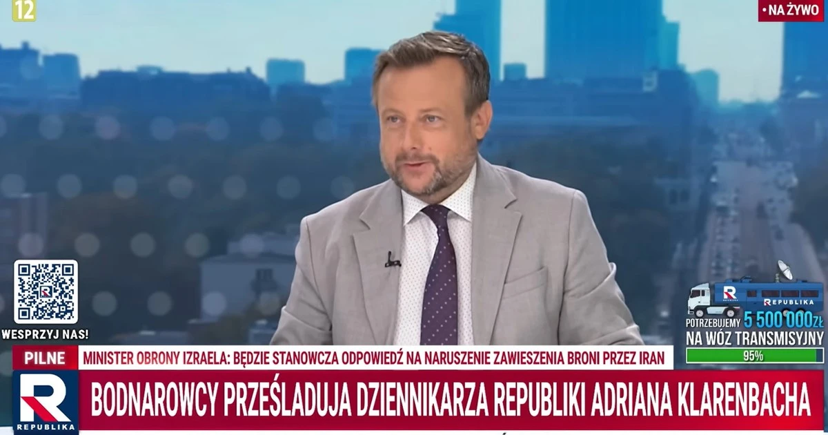 Znany prezenter Telewizji Republika z zarzutami w sprawie Collegium Humanum. Powiedział o nich na antenie