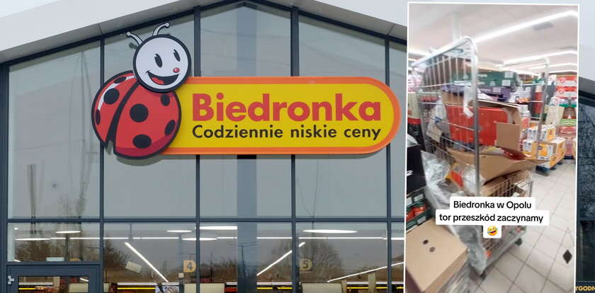 Biedronka w Opolu mu podpadła. Pokazał 11 sekund. Kasjerki nie wytrzymały