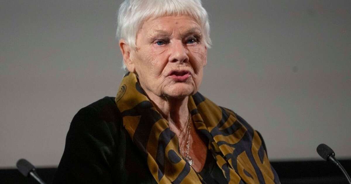 Judi Dench traci wzrok. 