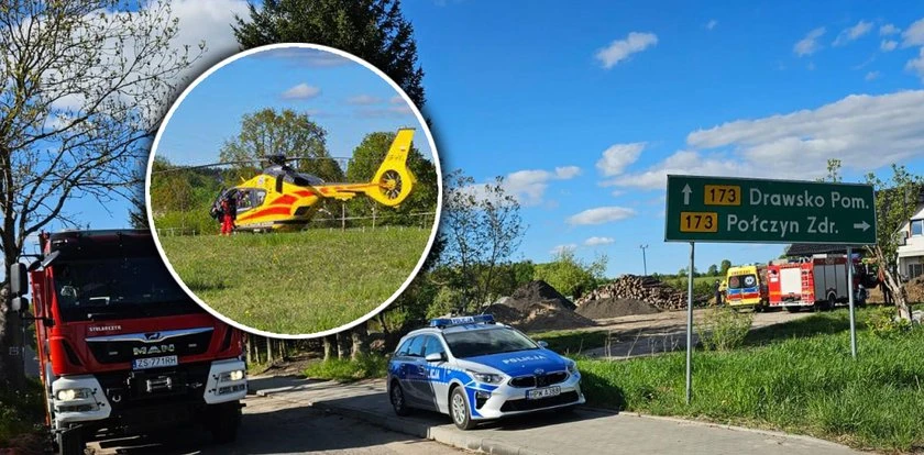 Zasypała go ziemia. Tragedia na budowie w Ostrowicach