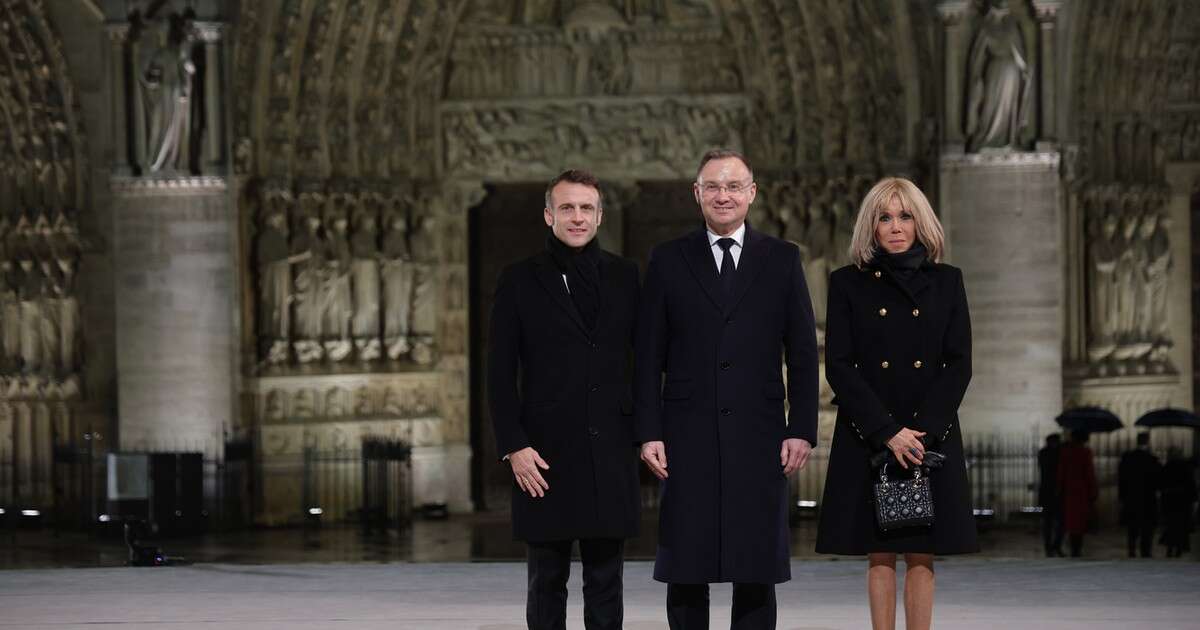 Katedra Notre Dame znów otwarta. Przywódcy państw z całego świata pojawili się w Paryżu [ZDJĘCIA]