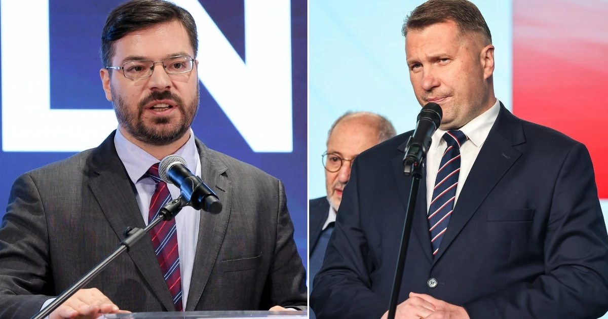 Przemysław Czarnek ostro spiął się z europosłem Konfederacji. 