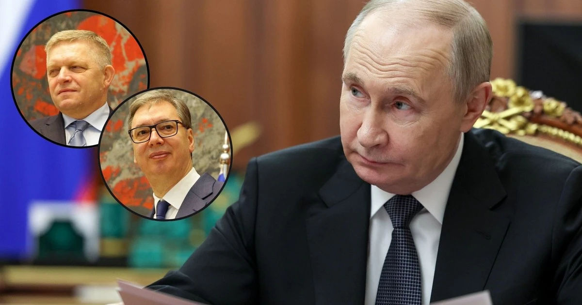 Przyjęli zaproszenie od Putina na paradę w Moskwie 9 maja. Prezydent Serbii trafił do szpitala, a premier Słowacji 