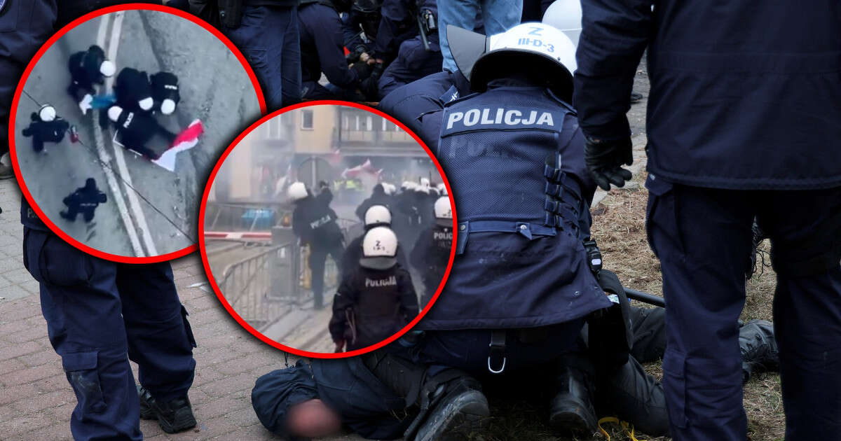 Nagrania z udziałem policjantów obiegły sieć. Jest reakcja stołecznej komendy