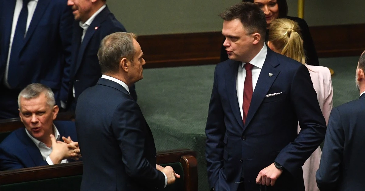 Relacje Tuska i Hołowni były trudne od dawna. 