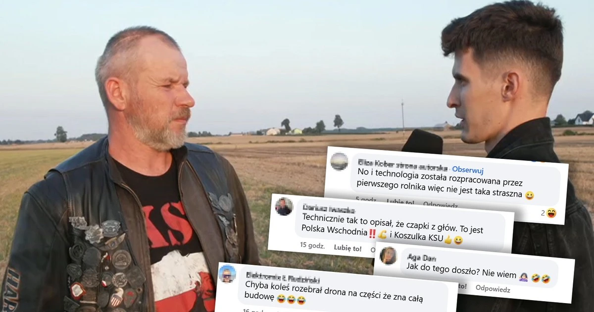 Rozmowa z rolnikiem od drona podbija sieć. Ale ludzie zwracają uwagę na coś jeszcze...