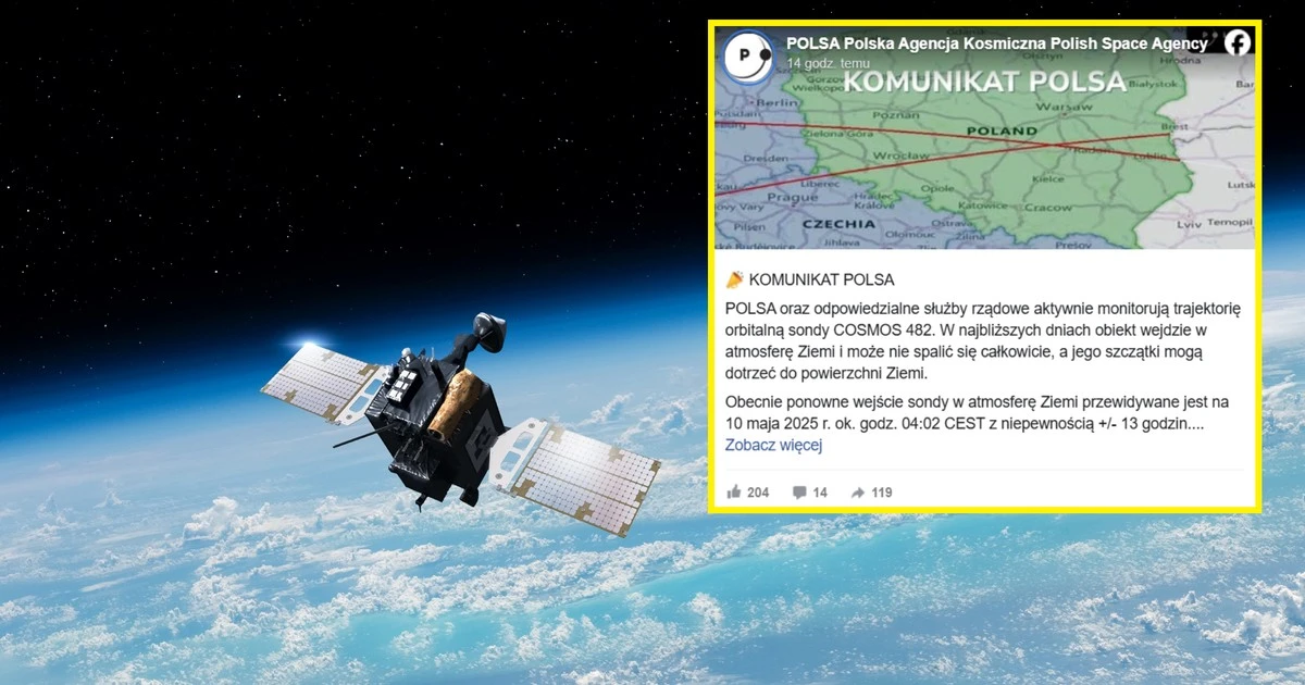 Radziecka sonda nad Polską. Służby wydały komunikat. 