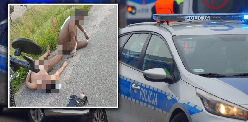 Szokujące sceny w Lubinie. Kompletnie nadzy obcokrajowcy biegali po mieście