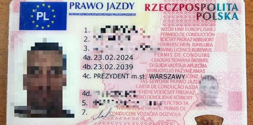 To była rutynowa kontrola. Prawo jazdy cudzoziemca wzbudziło podejrzenia