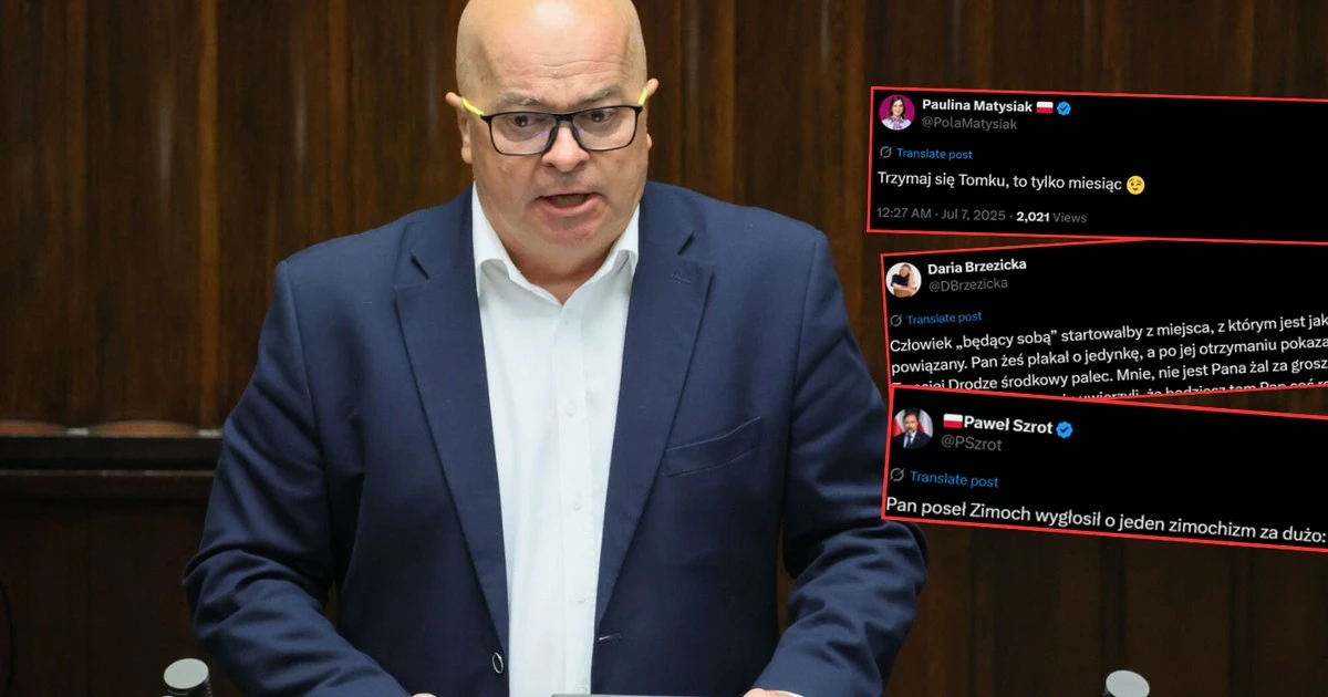 W sieci wrze po zawieszeniu posła Polski 2050. 