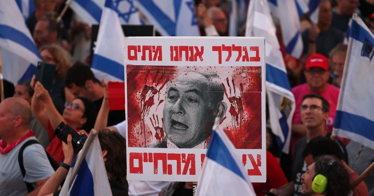 Protesty w Izraelu. 