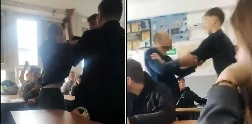Nagranie widziała cała Polska. Jest ruch prokuratury po bójce w szkole w Kolbuszowej