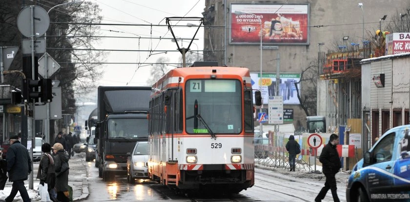 Łódzkie tramwaje stanęły. Dramat 13-latka