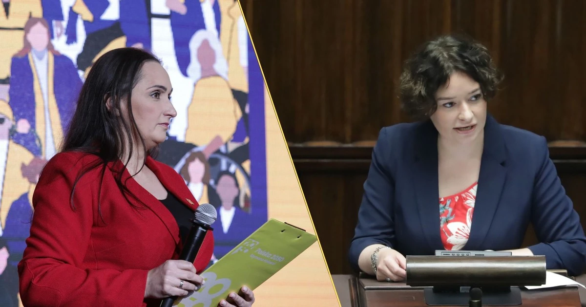 Kłótnia między koalicjantkami. 