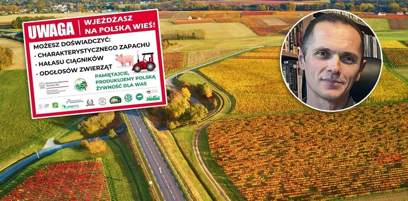 Kłótnia sąsiadów nie tylko o świnie. Na wsi stanęły tablice. 