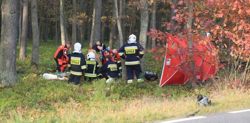 Jechali do pożaru motocykla. Prawda okazała się dużo gorsza...