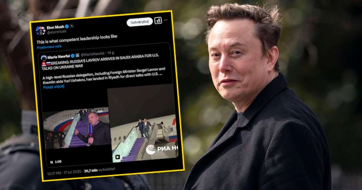 Elon Musk zachwyca się Rosjanami. Opublikował zaskakujące wyznanie