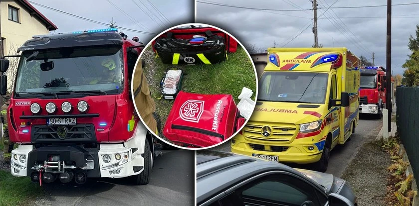 Dramatyczny wypadek na Śląsku. Starsza kobieta pod kołami śmieciarki