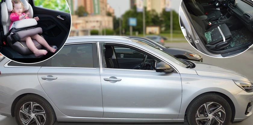 3-latka w aucie na upale. By ją ratować, wybito szybę. To szok, co zrobili jej rodzice