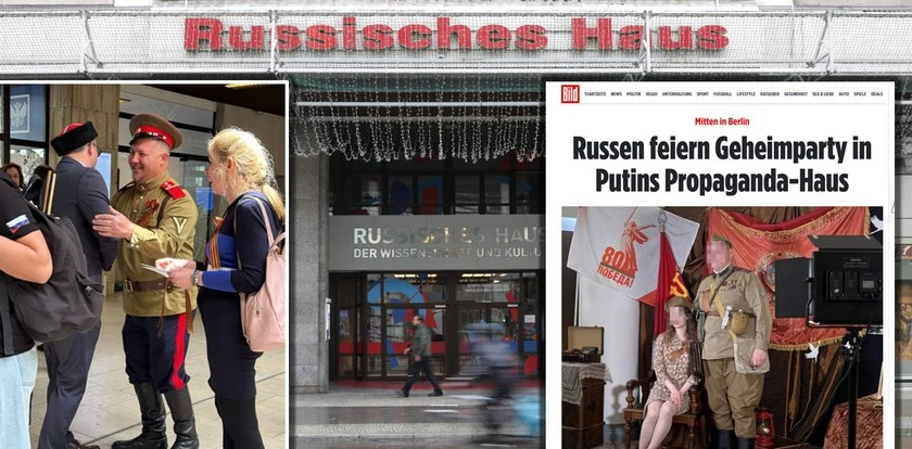 Skandal w Berlinie. Wyciekły zdjęcia z tajnej rosyjskiej imprezy. 