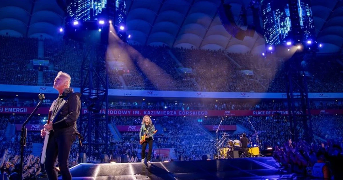 Metallica zaskoczyła fanów na koncercie. Zagrali piosenkę Maanamu! [WIDEO]