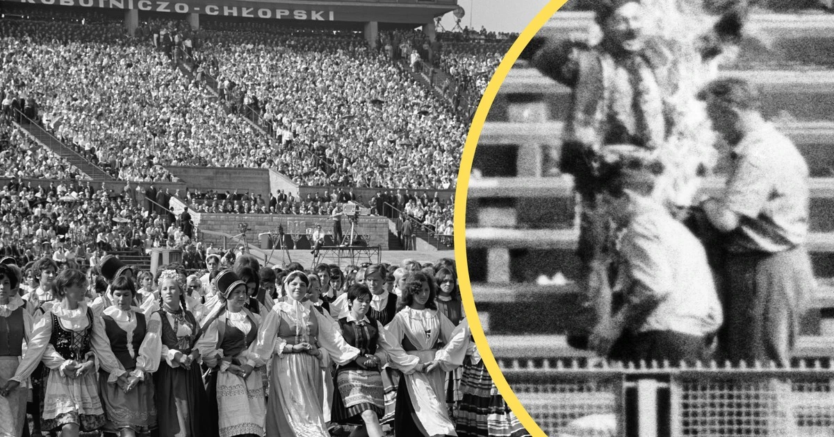 Ryszard Siwiec podpalił się na stadionie. Po 20 latach żona dostała jego list