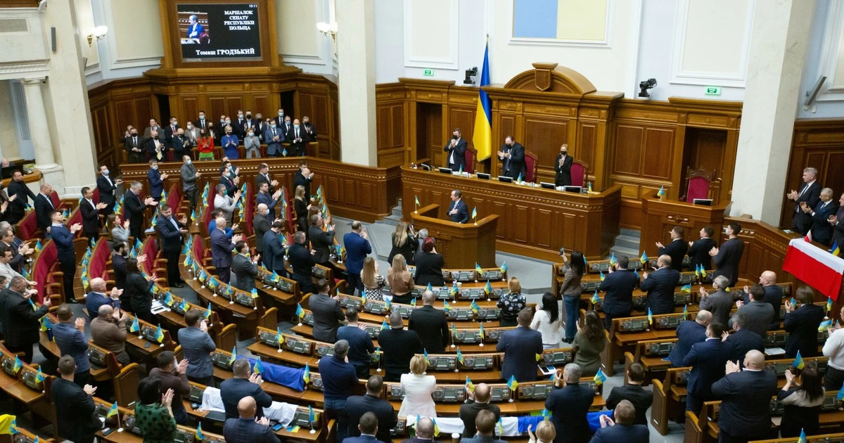 Manifestacja w Ukrainie. Protestujący oburzeni nową ustawą