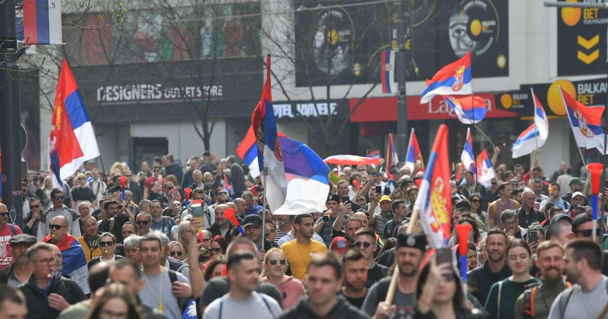 Protest w Belgradzie zakończony. Serbskie MSW wydało 