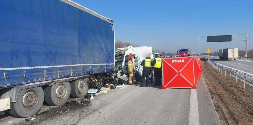 Makabryczny poranek na ekspresówce. 48-latek nie miał szans