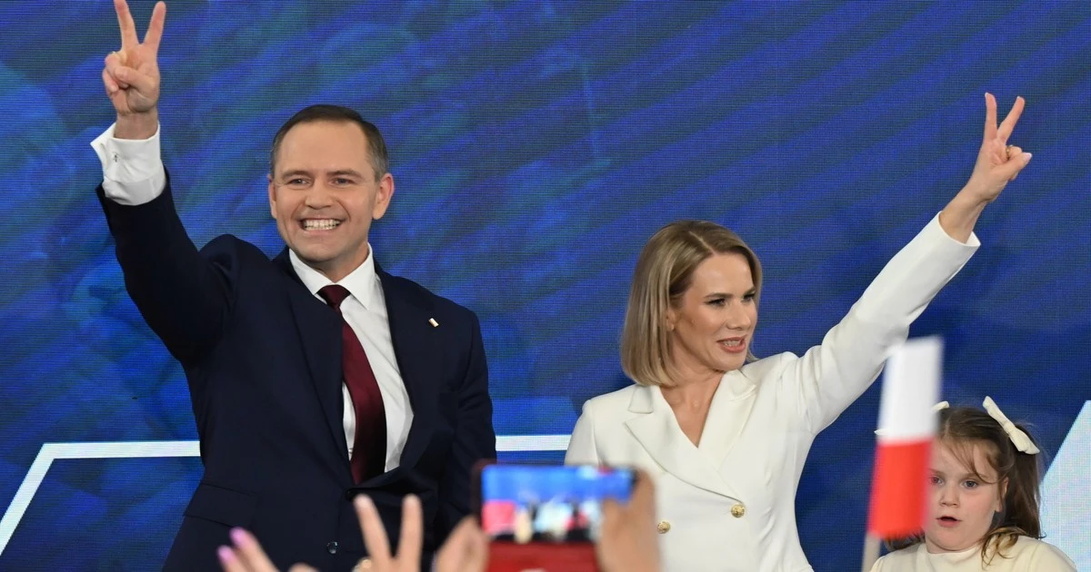 Euforia w sztabie Nawrockiego. Wyzwał Trzaskowskiego na pojedynek [RELACJA NA ŻYWO]