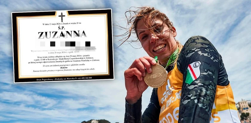 Klepacka przekazała szczegóły pogrzebu Zuzi, dla której oddała medal. Nietypowa prośba rodziców
