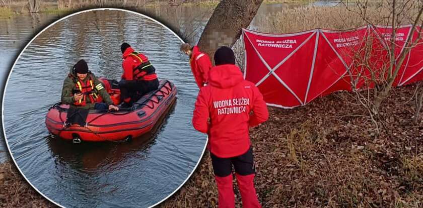 Dramat nad rzeką Oława. Najpierw znaleźli list, potem dokonali makabrycznego odkrycia