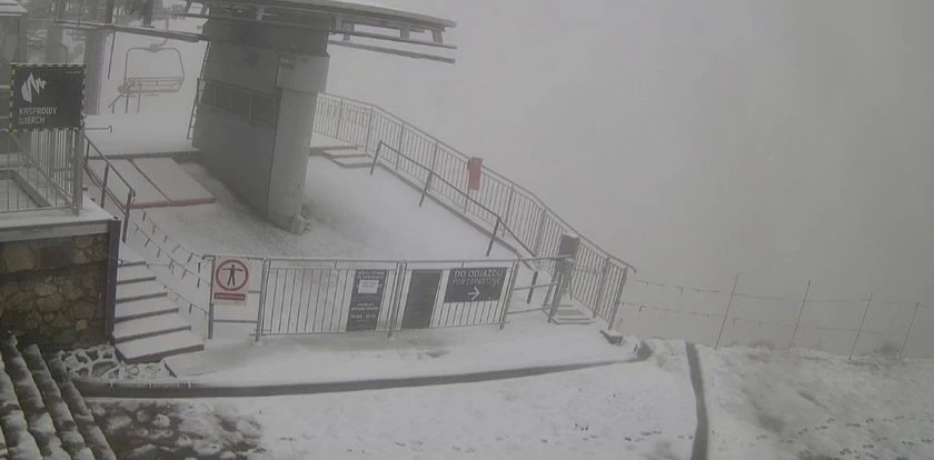 Tatry przywitały turystów takim widokiem. 
