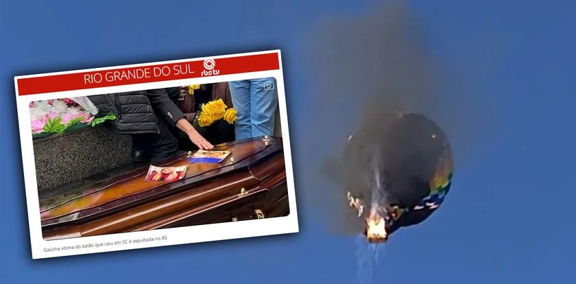 Juliane zginęła z ukochanym w katastrofie balonu. Żegna ją siostra