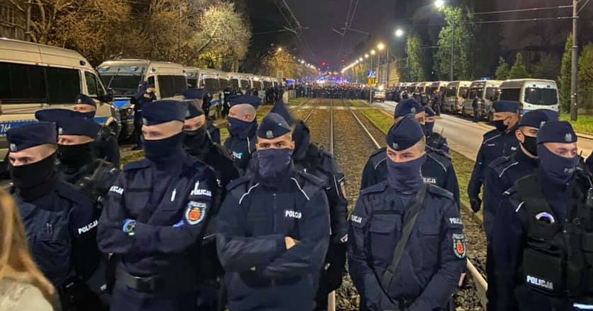 Policja za rządów PiS. 