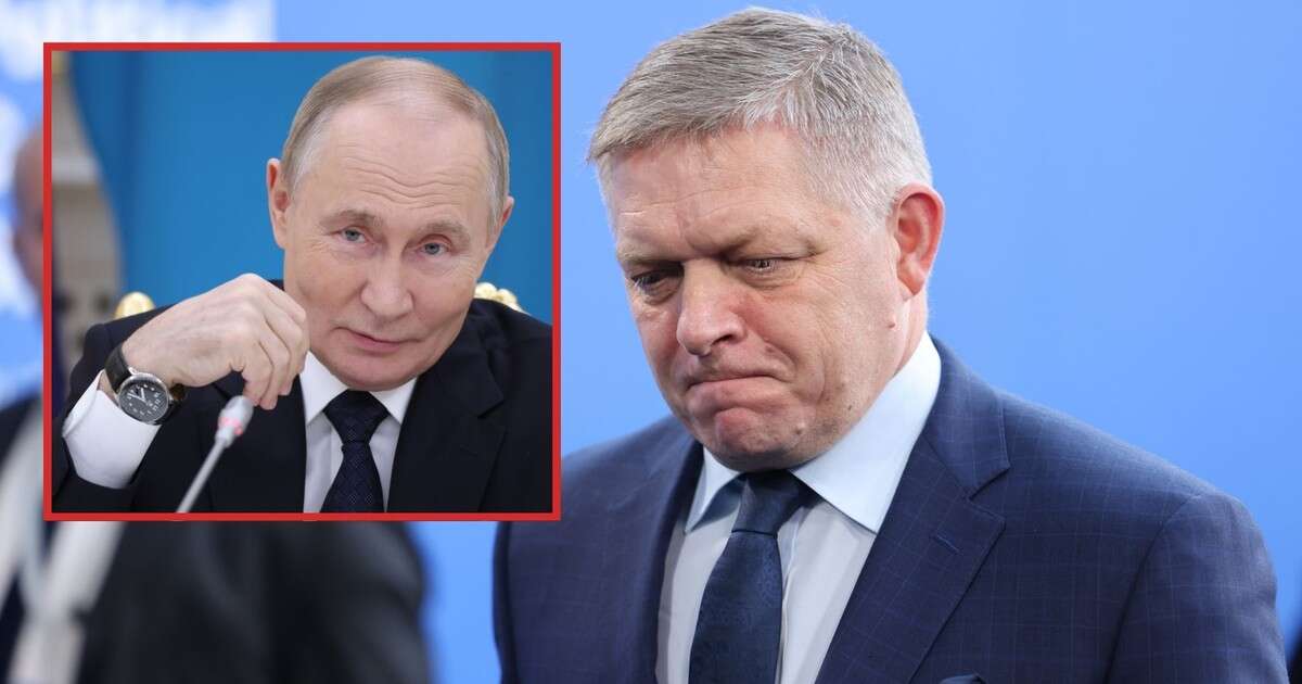 Premier Słowacji Robert Fico pozwolił się wykorzystać Kremlowi. 