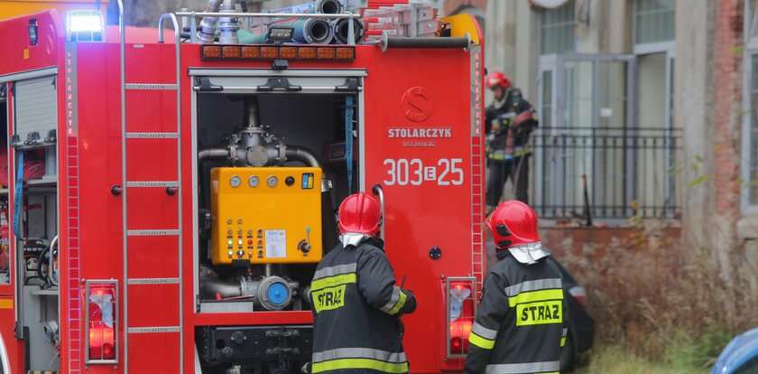 Wybuch gazu w hotelu w Książenicach. Są poszkodowani, na miejscu działa straż pożarna