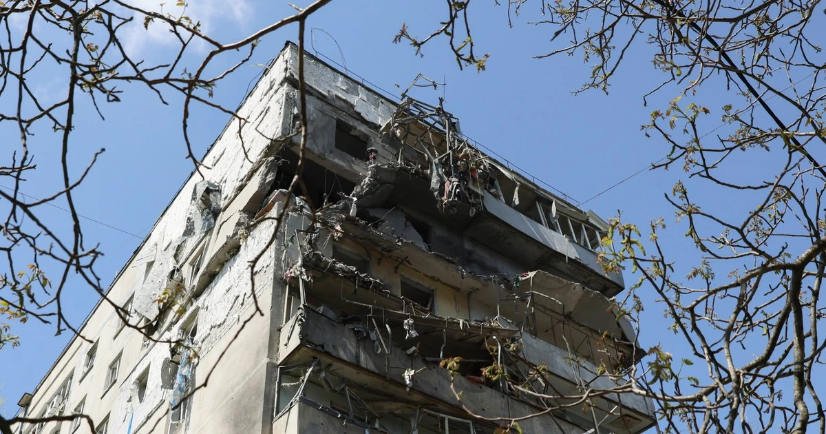 Atak Rosjan na Zaporoże. Budynki cywilne zniszczone, są ofiary