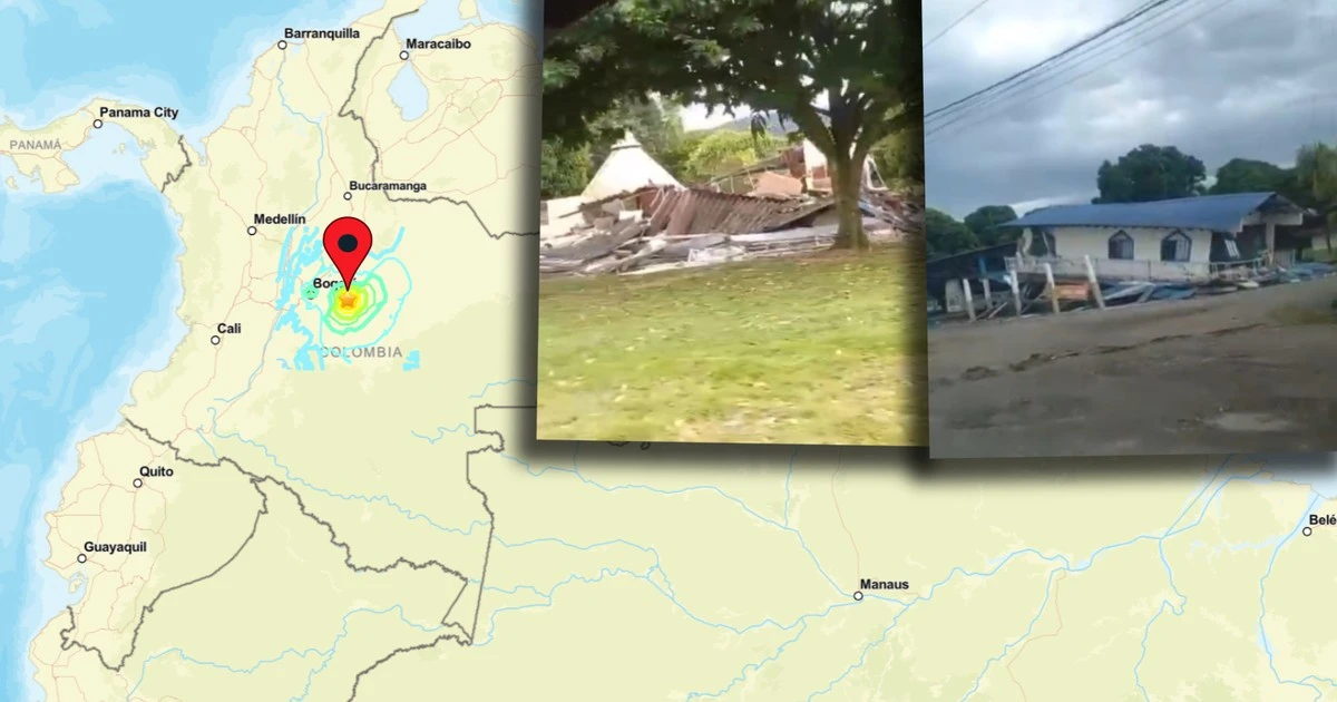 Trzęsienie ziemi w Kolumbii. Zawalone domy, są ranni
