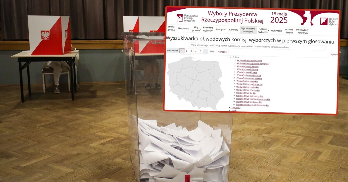 Wybory 2025. Jak i gdzie głosować 18 maja?