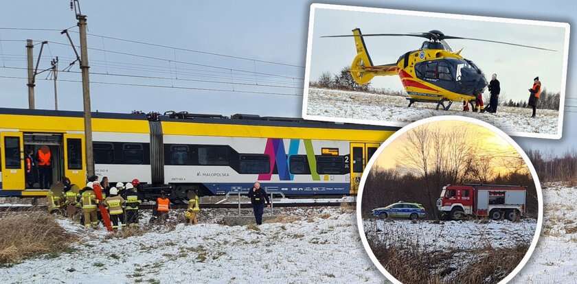 13-latka na torach ani drgnęła. Maszyniście nie udało się zahamować, ale wydarzyło się coś niebywałego