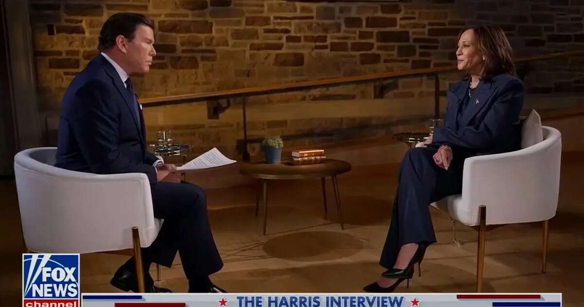 Kamala Harris ścięła się z dziennikarzem Fox News. Poszło o klip z Donaldem Trumpem