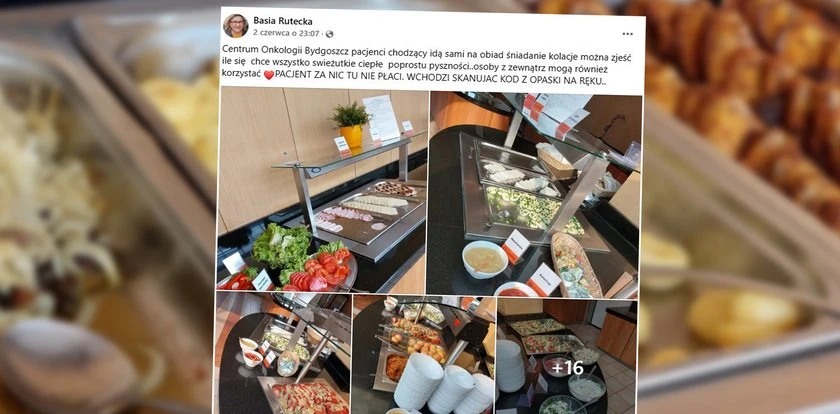 Pacjentka pokazała jedzenie w szpitalu w Bydgoszczy. Internauci w szoku. 