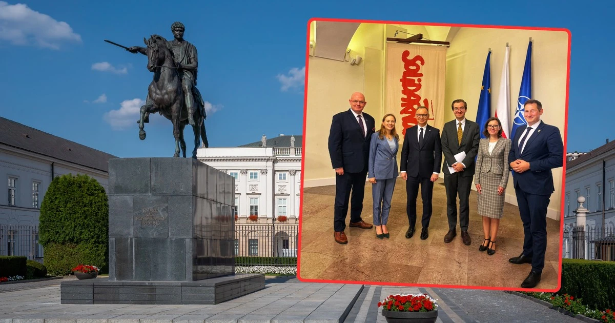 Prezydent spotkał się z ministrą. 