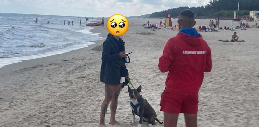 Co się dzieje w tej Łebie?! Znów afera na plaży. Ratownicy nie wytrzymali. 