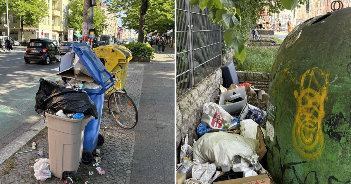Niemcy mają nowy problem. Berlińska dzielnica zamienia się w śmietnisko. 
