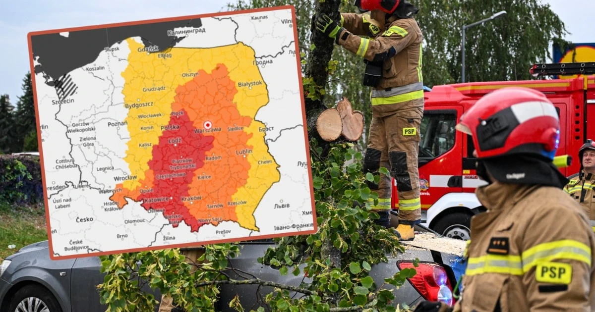 Ostrzeżenia najwyższego stopnia, RCB rozesłało SMS-y. 