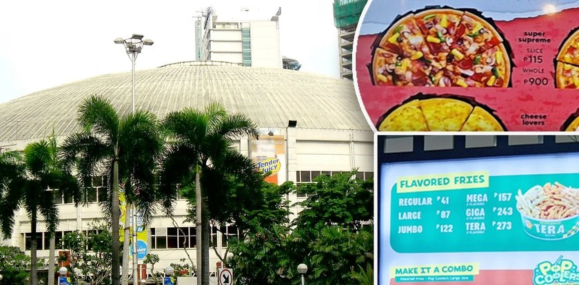 Ceny w hali w Manili zaskakują! Sprawdziliśmy, ile kibic musi wydać na jedzenie i picie