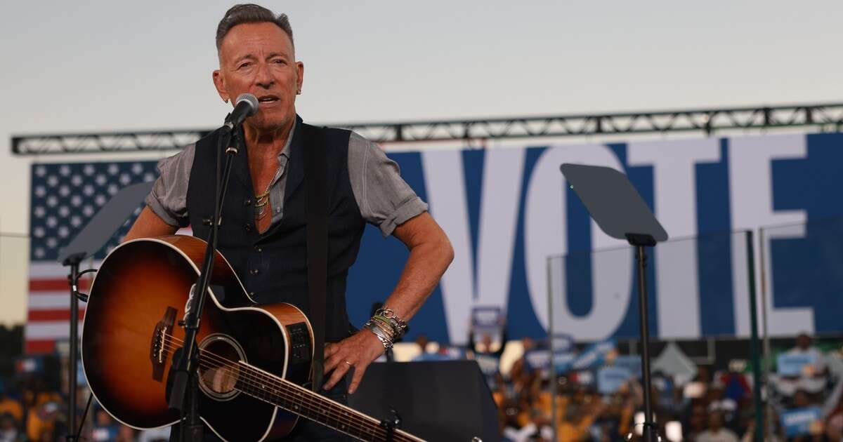 Bruce Springsteen na wiecu Kamali Harris. Ostrzegał przed 